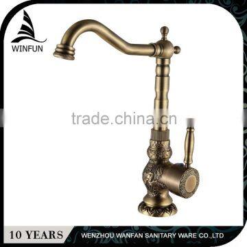 On-time delivery Bathroom antique bronze basin faucet