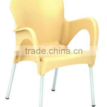 Practical without armrest plastic chair