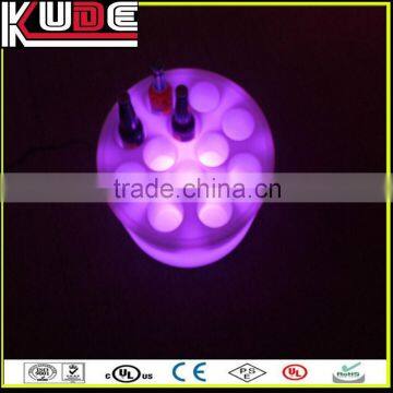 LED Lighting Colorful Bar Beer Cooler Plastic Led Foam Ice Bucket photo-6