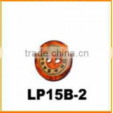 Metal Sewing Button With Top Design and 2 Holes