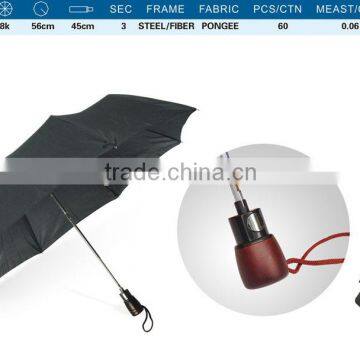 New Arrival special super tiny 3 folding umbrella wholesale cheap head umbrellas