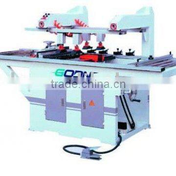 Double lining multi-spindle driller