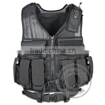 Airsoft Vest Waterproof and Flame Retardant Nylon SGS Standard