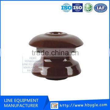 D-bracket shackle insulator/BSstandard glazed ceramic shackle insulator/ China manufacturer