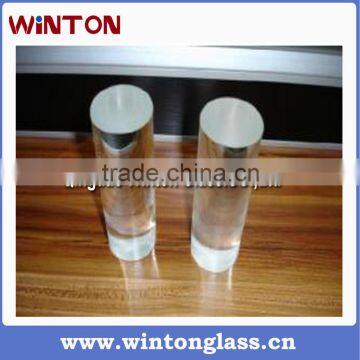 Best price for quartz glass rod, silica glass rod, soild glass rod