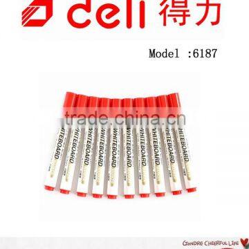 Deli Whiteboard Marker Refill ink Whiteboard Marker pen (Red)