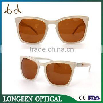 G2684 IVory Ialian Brand Name Polarized Sunglasses