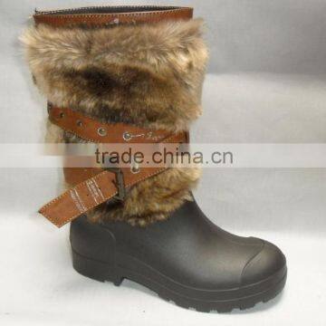 2015 Latest Design Women Horse Riding Snow Rain Boots photo-2