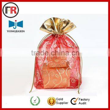 2016 Newest organza pouch for wedding manufacturer