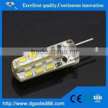 2015 hot sale 1.5w led bulb light g4 light SMD 2835 led corn bulb AC/DC12V