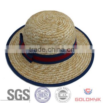 100% straw sun dress ladies hats straw hat