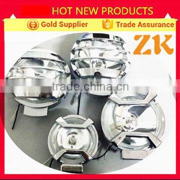 Universal halogen 4x4 truck 3 inch 4 inch DC 12v 24v 100w round fog lamp spot work light with cover