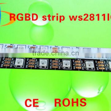 Built-in WS2811 IC 60leds/m outdoor rgb led strip with self-program 5v ADS-10060-WS2811