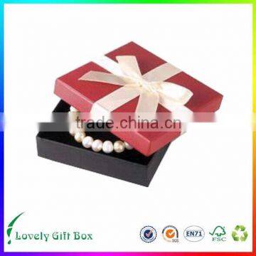 Custom logo design popular small packaging box for jewelry