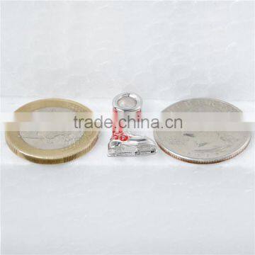 Custom Silver Beads Skate Shoe Charms Jewelry Wholesale photo-6