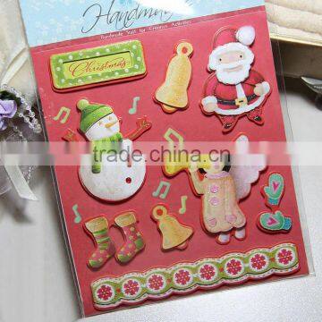 3d dimensional Christmas chipboard stickers