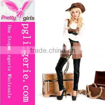 Newest Elsa Dress Cosplay Costume Priate Costume for Ladies photo-5