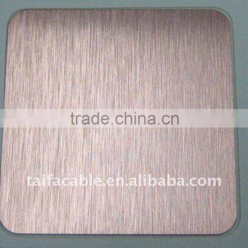 factory price decorative brushed aluminum sheet