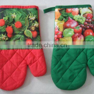 Photo or Digital Printing Polyester Material Oven Mitten photo-2