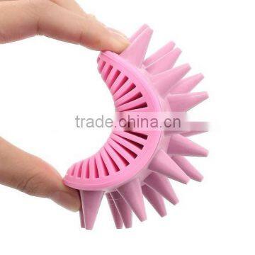 Silicone Hair Brush,shampoo Comb,scalp Massage Brush photo-3