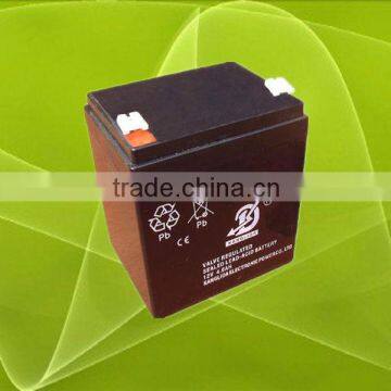 12v4ahDeep cycle battery/VRLA high quality storage batteryfor building interphone