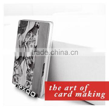 Stainless Steel Laser Engraving Cheap Stainless Metal Business Card photo-3