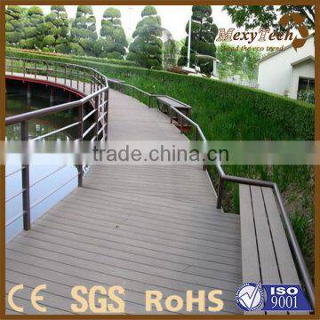 China crack resistant new wood composite decking