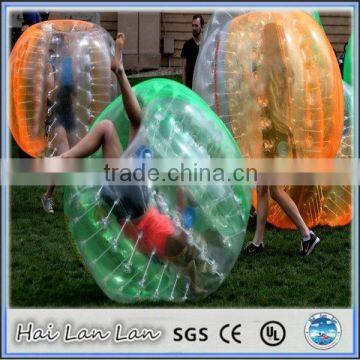 2015 New Arrival 1.5m adult bubble ball soccer for children