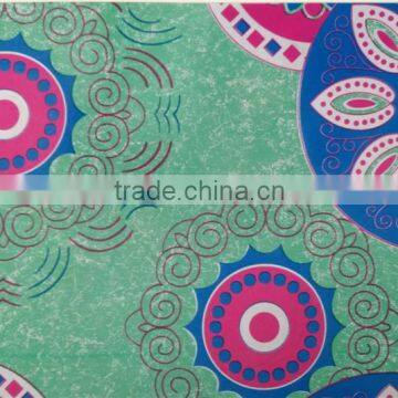 Cheap PVC vinyl plastic flooring roll hot sale in Africa