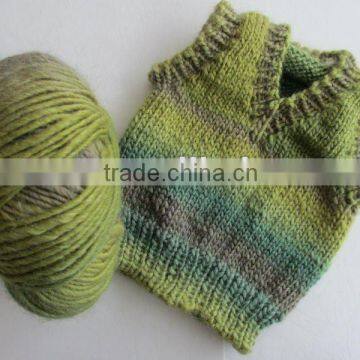 70% Wool 30% Soya Fibre Hand Knitting Yarn