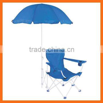 Foldable canopy chair