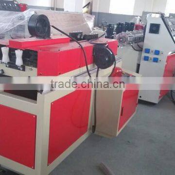 PVC single wall corrugated pipe extrusion machine