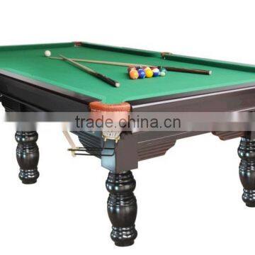 9ft solid wood snooker table 3cm slate playfield snooker table game for sale