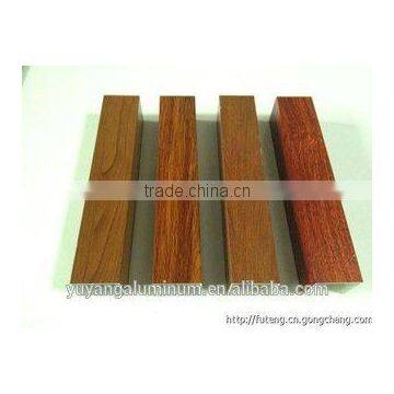 Wooden print alumunium window profile
