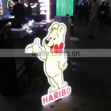 Azerbaijan led channel letters led facade letters led custom logos led lighting stairs