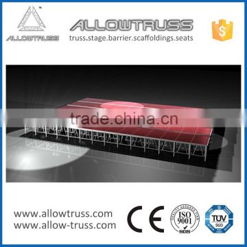 Truss Manufacturer cheap portable mobile stage with cheap price