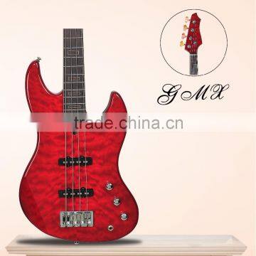 Factory production Mahogany 4 string electric guitar best price