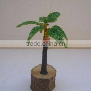 GREEN ONYX SMALL GEMSTONE TREE