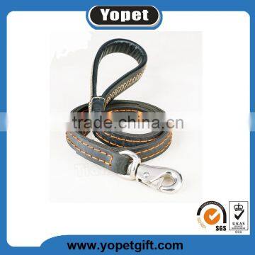 Wholesale Soft Natural Leather Hand Pulling Dog Leashes