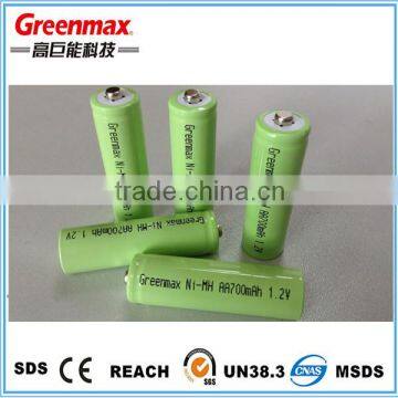 1.2v 700mAh NI-MH Battery MP3 Player AAA Battery