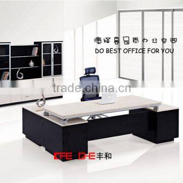 new arrival modern wood office desk table with drawers