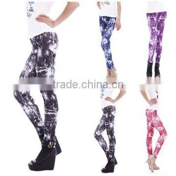 Galaxy Pants Lighting printed adventure time hot legging for women five colors