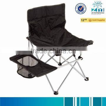 Camping chair with table