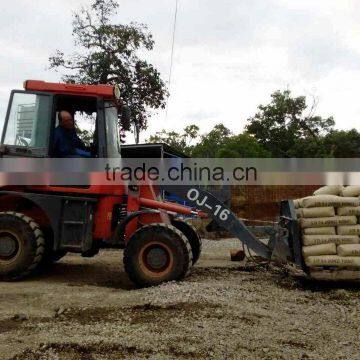 Cheap Farm Tractors Wheel Loader Oj-16 With Auger photo-4