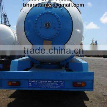 propane transport truck trailer