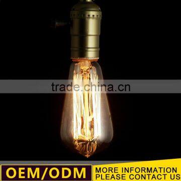 Edison Antique lamp, A19 25/40/60W 60*115mm Edison Bulb