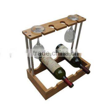 Bamboo knocked-down wine Rack