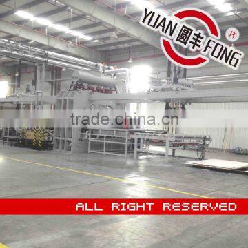 melamine parquet flooring line