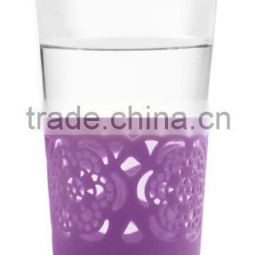 Chikao Round Glass Tea Cup With Filter And Handle