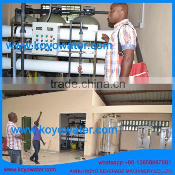 6000L/H Pure water purification system For Ghana Client